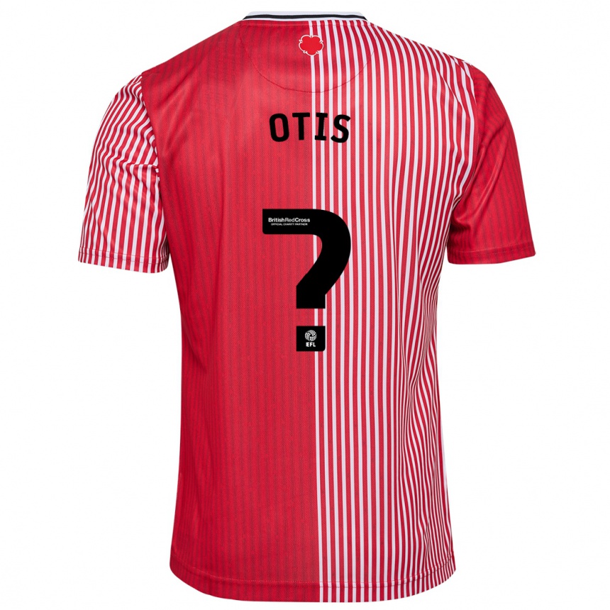 Niño Fútbol Camiseta Lewis Otis #0 Rojo 1ª Equipación 2023/24