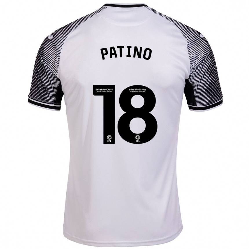 Niño Fútbol Camiseta Charlie Patino #18 Blanco 1ª Equipación 2023/24