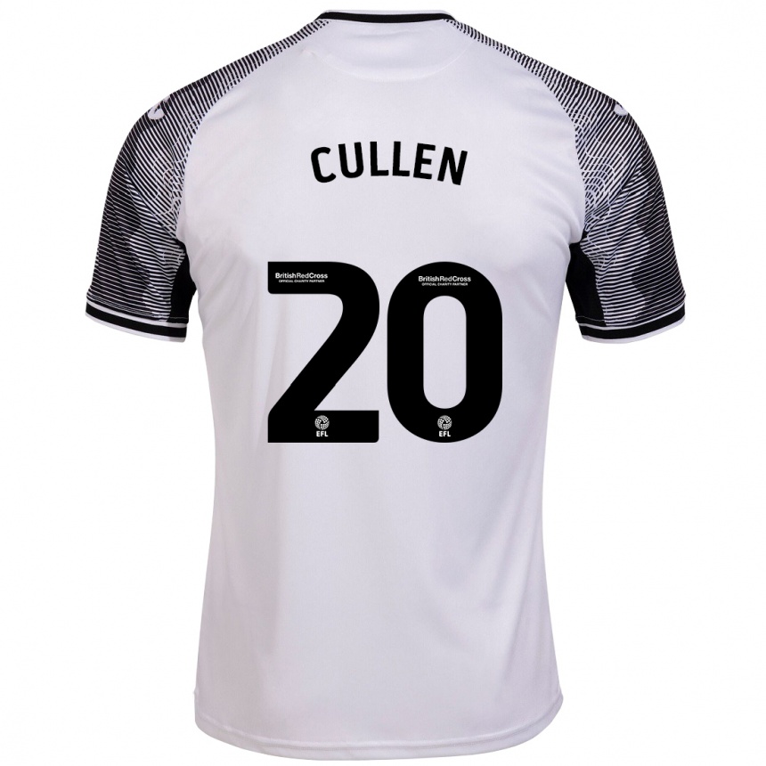 Niño Fútbol Camiseta Liam Cullen #20 Blanco 1ª Equipación 2023/24