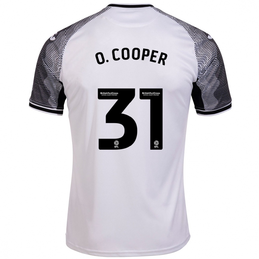 Niño Fútbol Camiseta Oliver Cooper #31 Blanco 1ª Equipación 2023/24