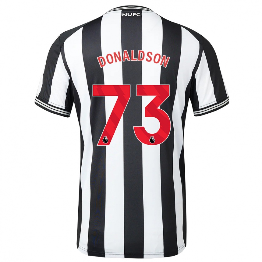 Niño Fútbol Camiseta Josh Donaldson #73 Blanco Negro 1ª Equipación 2023/24