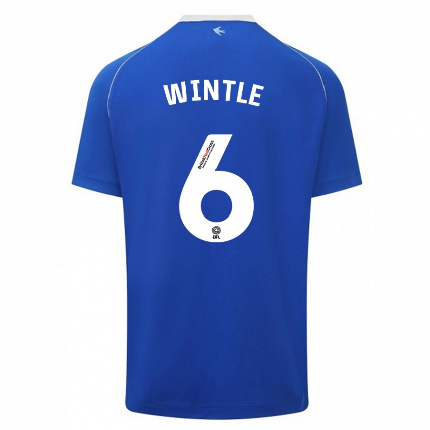 Niño Fútbol Camiseta Ryan Wintle #6 Azul 1ª Equipación 2023/24