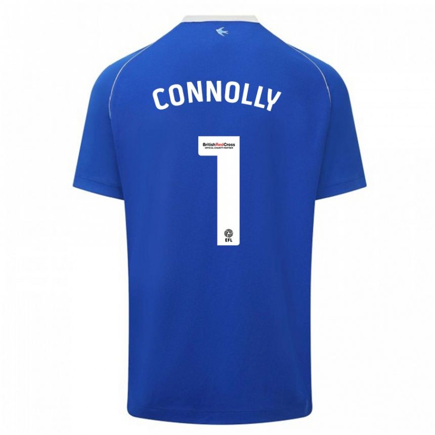 Niño Fútbol Camiseta Daisy Connolly #1 Azul 1ª Equipación 2023/24