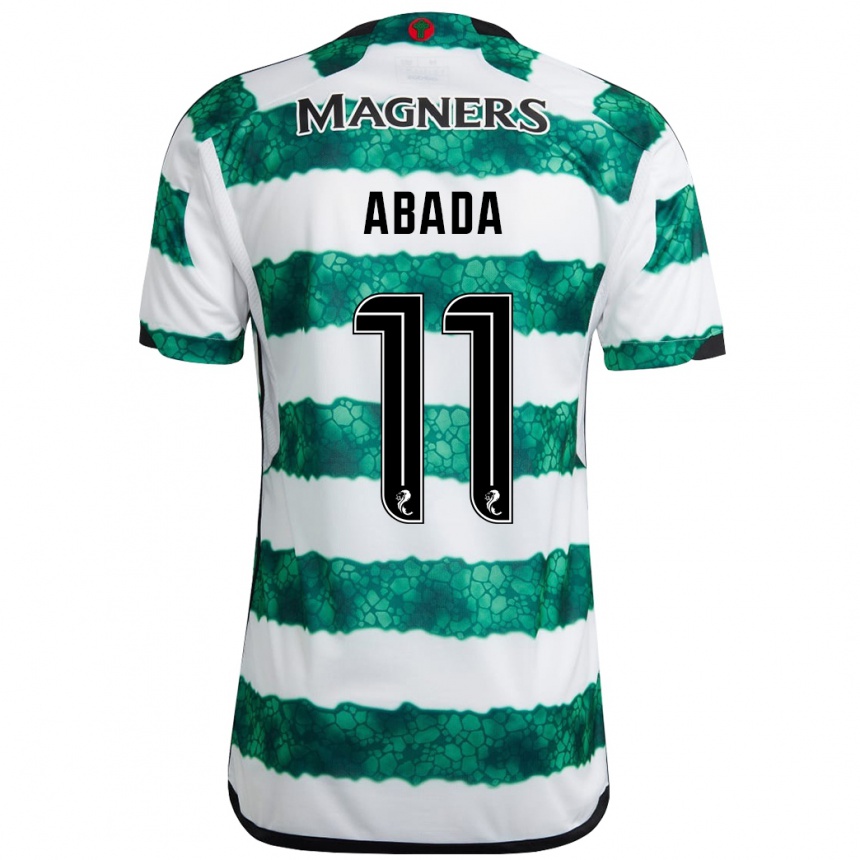 Niño Fútbol Camiseta Liel Abada #11 Verde 1ª Equipación 2023/24