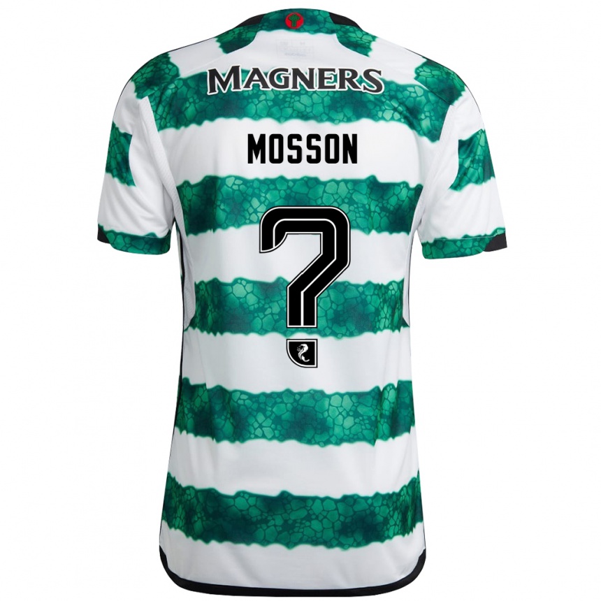 Niño Fútbol Camiseta Louis Mosson #0 Verde 1ª Equipación 2023/24