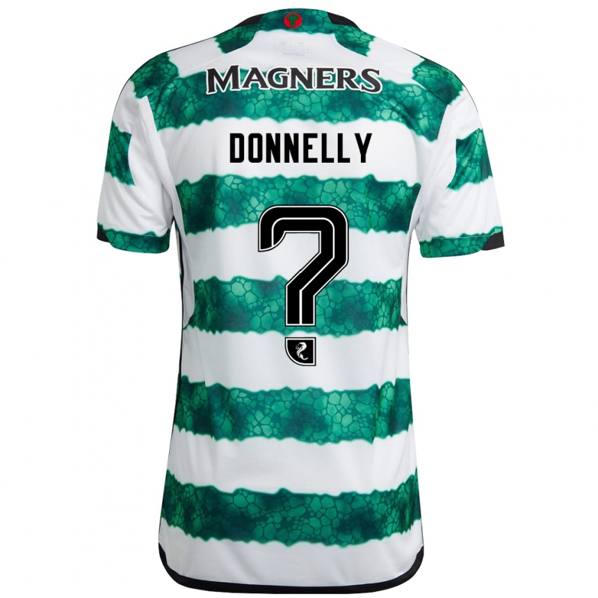 Niño Fútbol Camiseta Jacob Donnelly #0 Verde 1ª Equipación 2023/24