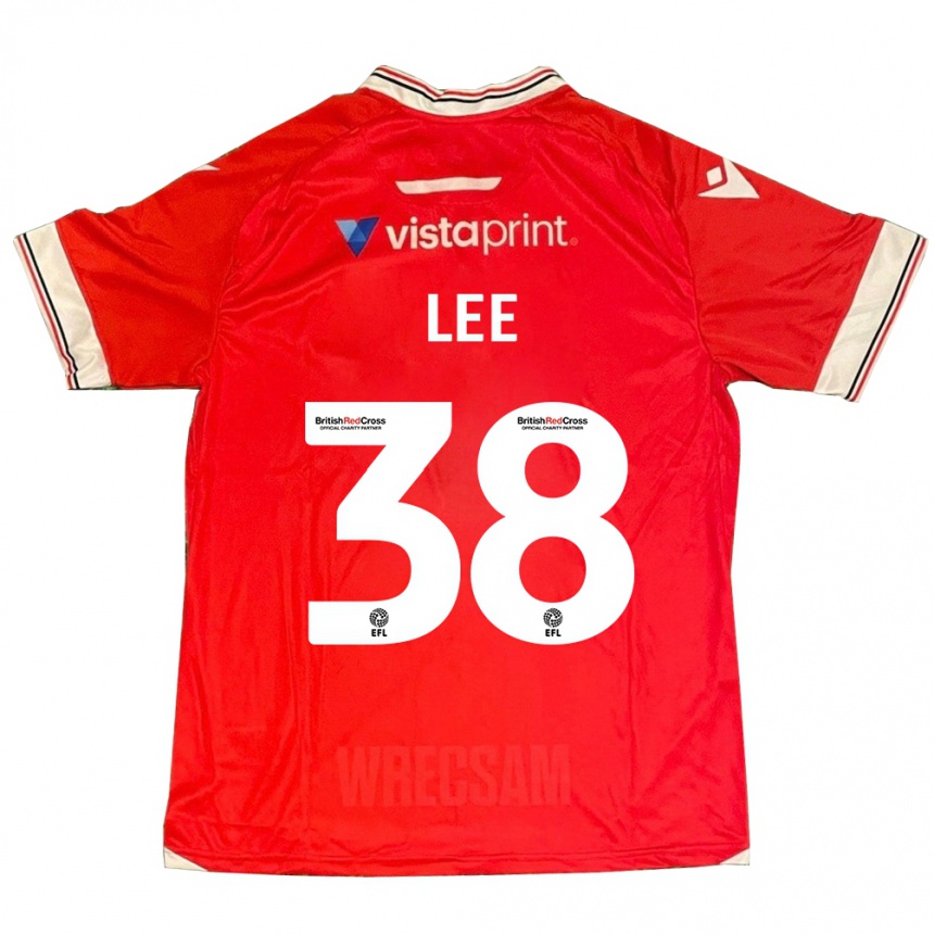 Niño Fútbol Camiseta Elliot Lee #38 Rojo 1ª Equipación 2023/24