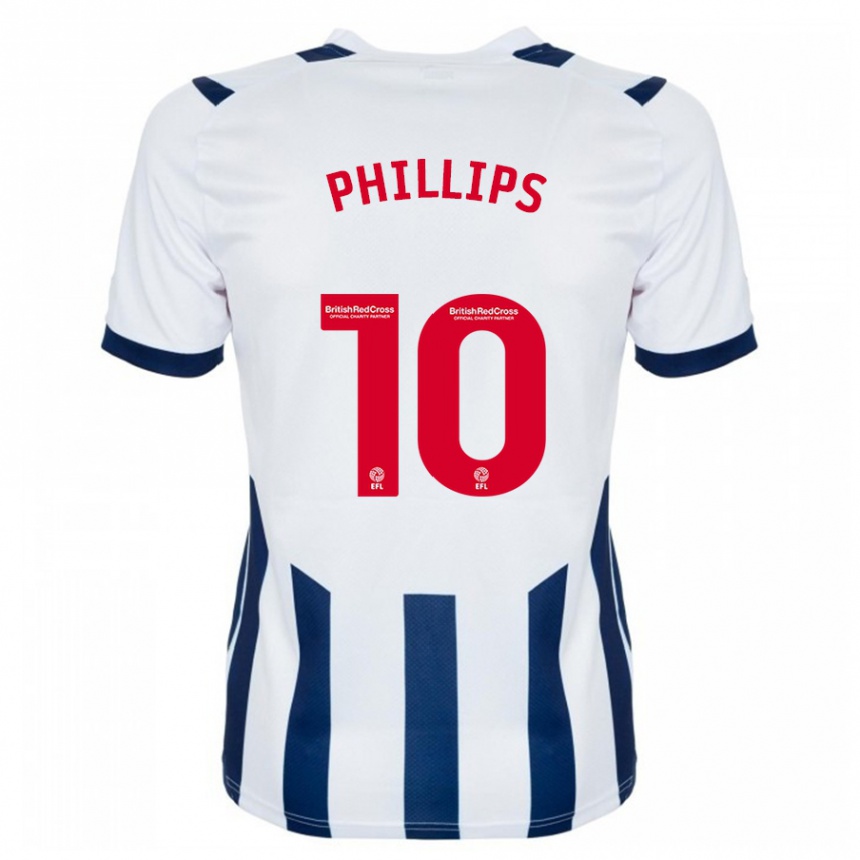 Niño Fútbol Camiseta Matt Phillips #10 Blanco 1ª Equipación 2023/24