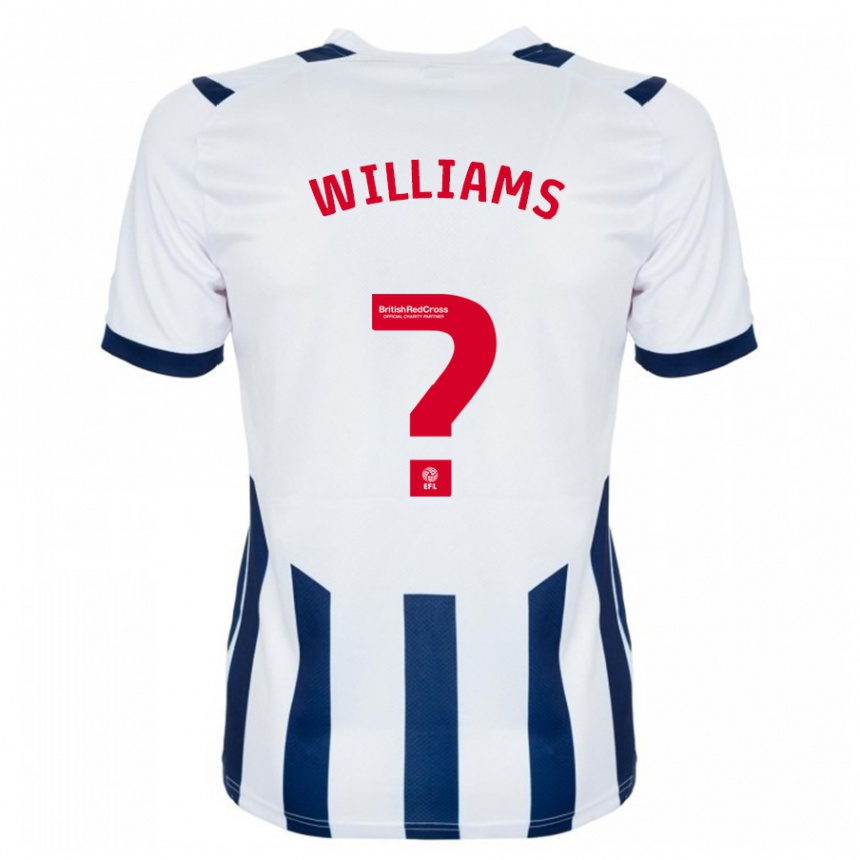 Niño Fútbol Camiseta Alex Williams #0 Blanco 1ª Equipación 2023/24