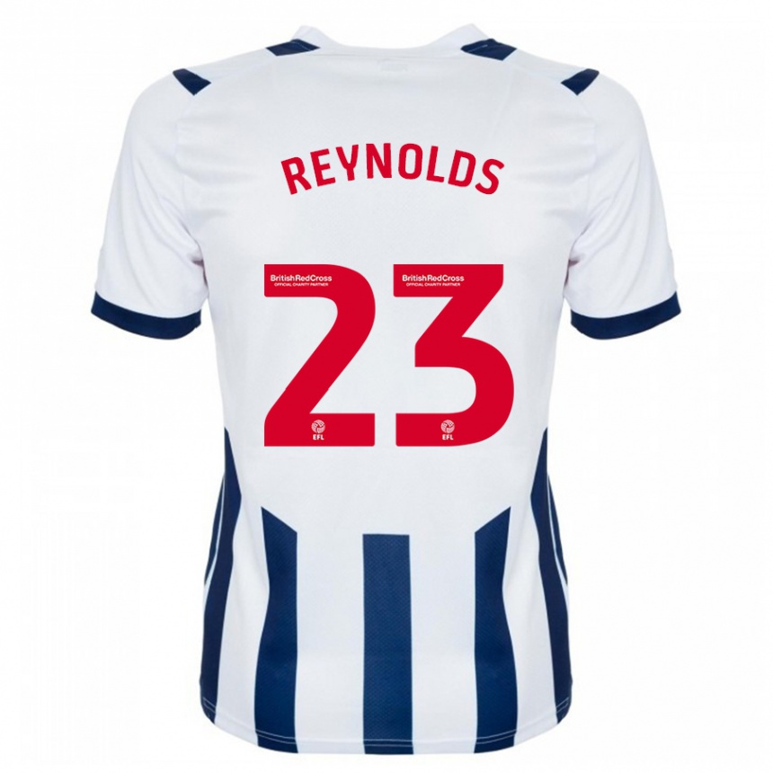 Niño Fútbol Camiseta Taylor Reynolds #23 Blanco 1ª Equipación 2023/24