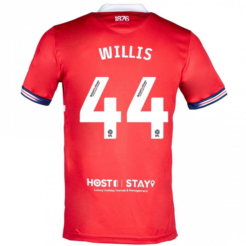 Niño Fútbol Camiseta Pharrell Willis #44 Rojo 1ª Equipación 2023/24