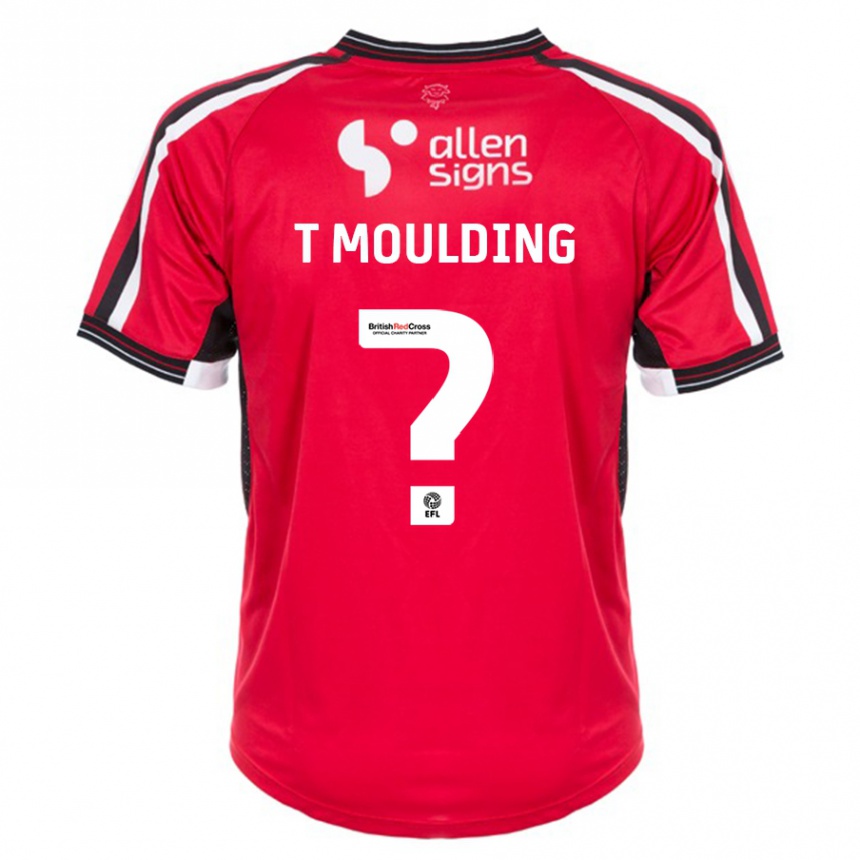 Niño Fútbol Camiseta Ella Thompson-Moulding #0 Rojo 1ª Equipación 2023/24