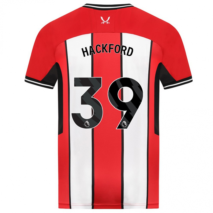 Niño Fútbol Camiseta Antwoine Hackford #39 Rojo 1ª Equipación 2023/24
