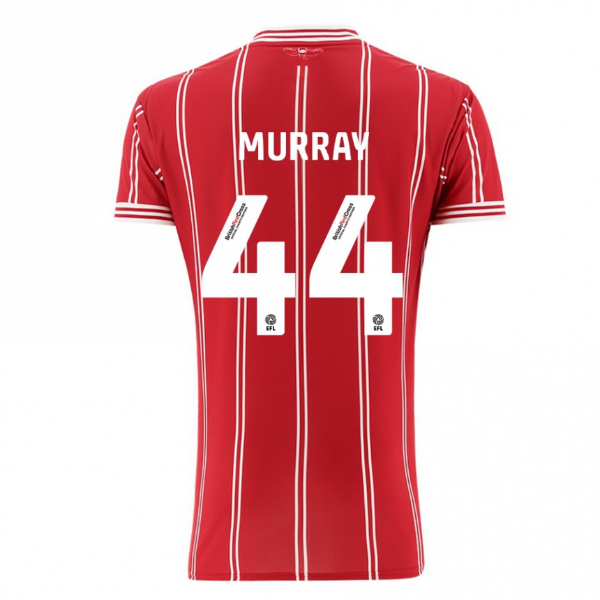 Niño Fútbol Camiseta Satara Murray #44 Rojo 1ª Equipación 2023/24