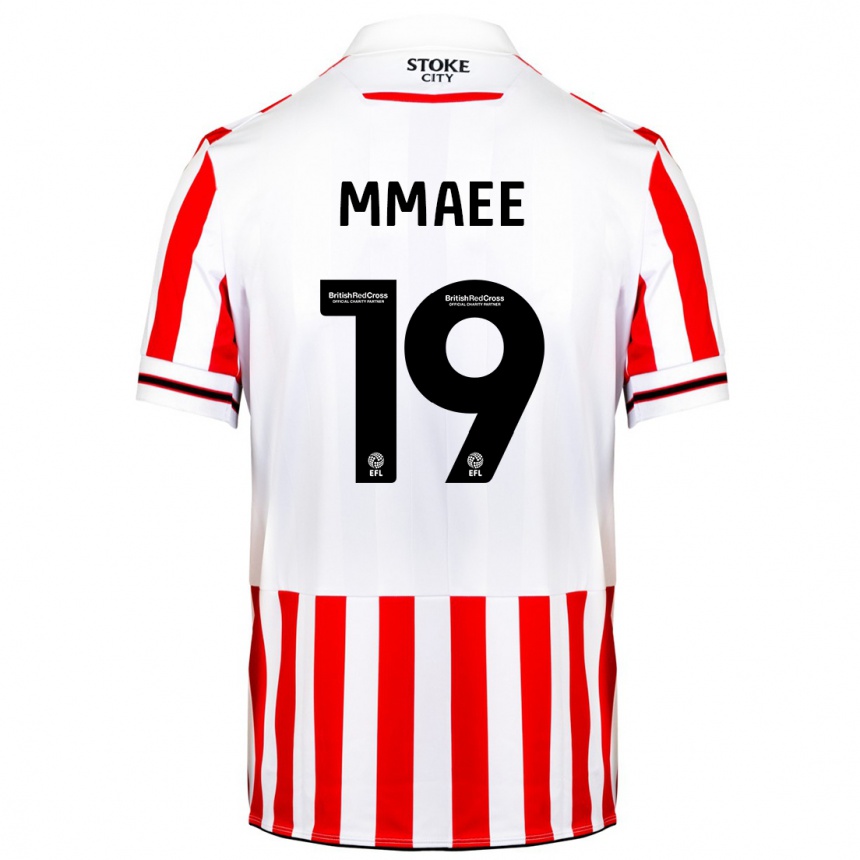 Niño Fútbol Camiseta Ryan Mmaee #19 Rojo Blanco 1ª Equipación 2023/24
