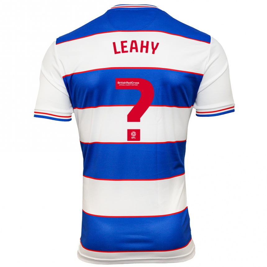 Niño Fútbol Camiseta Jake Leahy #0 Blanco Azul 1ª Equipación 2023/24