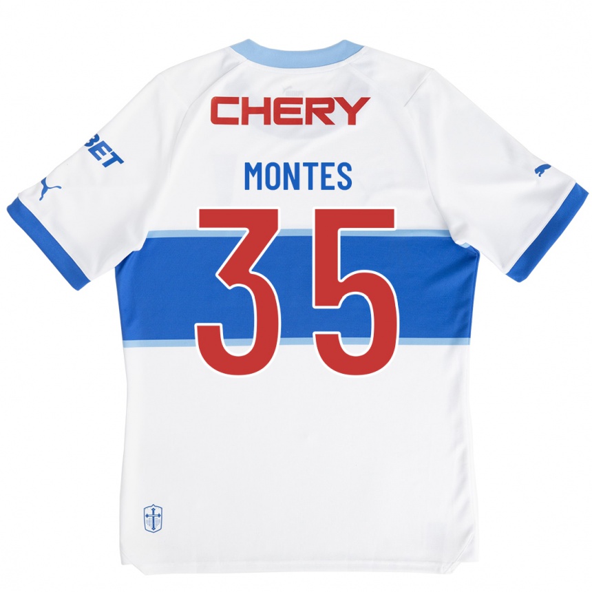 Niño Fútbol Camiseta Clemente Montes #35 Blanco 1ª Equipación 2023/24