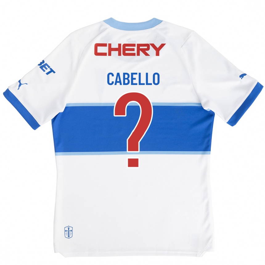 Niño Fútbol Camiseta Sergio Cabello #0 Blanco 1ª Equipación 2023/24