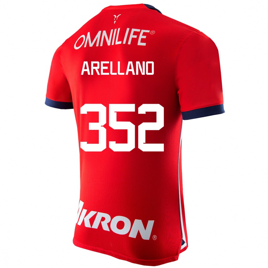 Niño Fútbol Camiseta Santiago Arellano #352 Rojo 1ª Equipación 2023/24