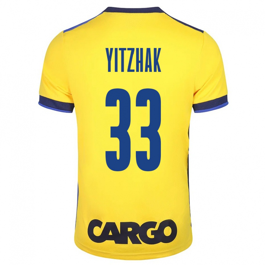 Niño Fútbol Camiseta Or Yitzhak #33 Amarillo 1ª Equipación 2023/24