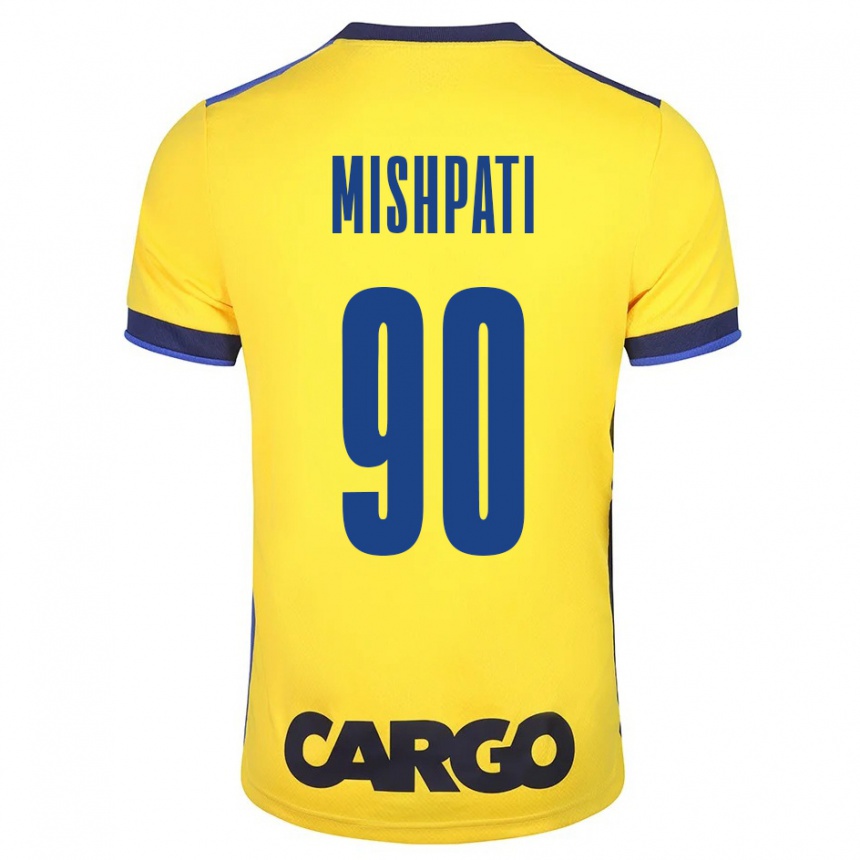 Niño Fútbol Camiseta Roi Mishpati #90 Amarillo 1ª Equipación 2023/24