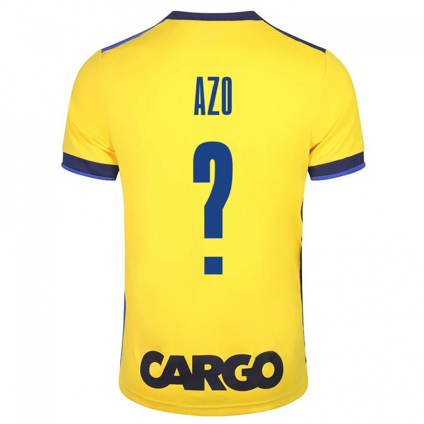 Niño Fútbol Camiseta Ori Azo #0 Amarillo 1ª Equipación 2023/24