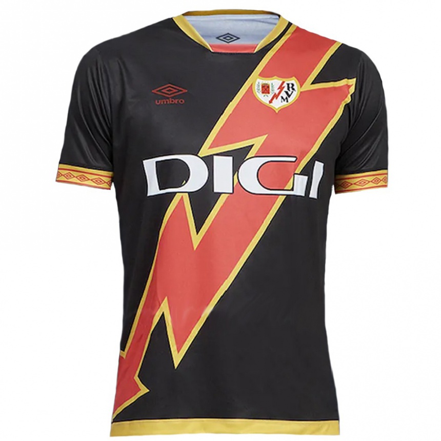 Niño Fútbol Camiseta Zidan Miah #0 Negro 2ª Equipación 2023/24