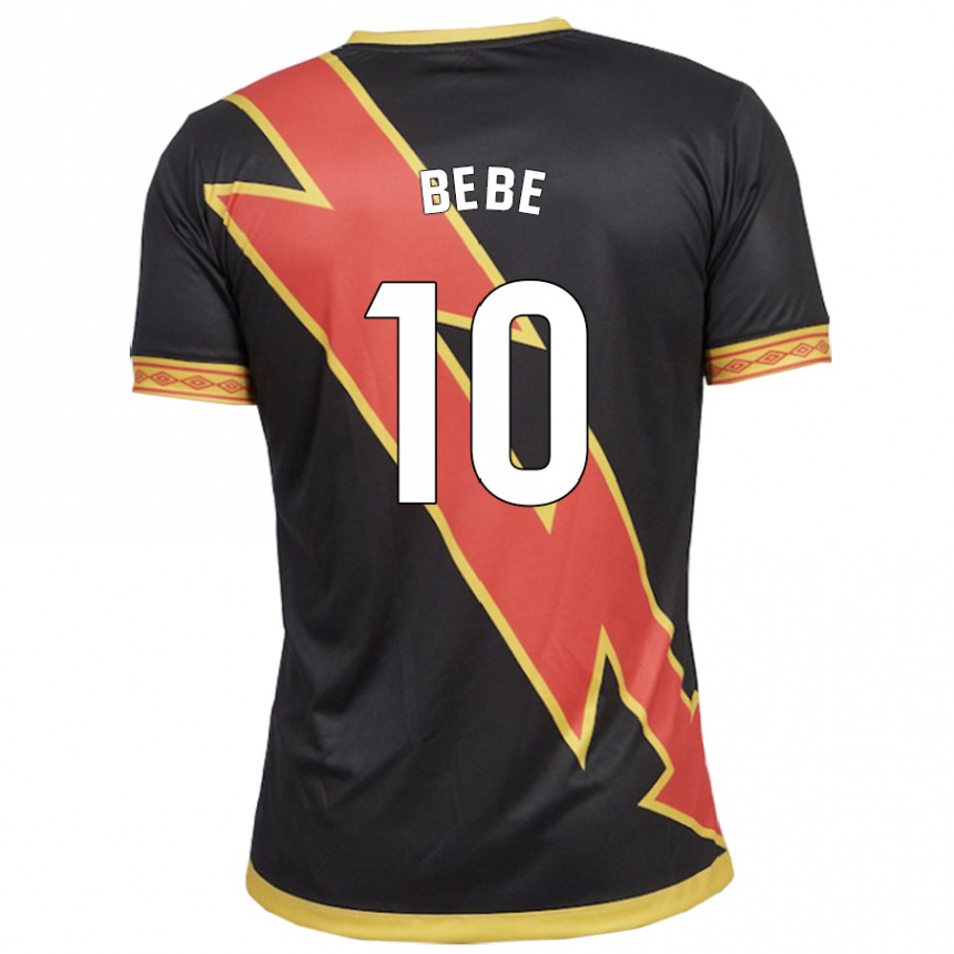 Niño Fútbol Camiseta Bebé #10 Negro 2ª Equipación 2023/24