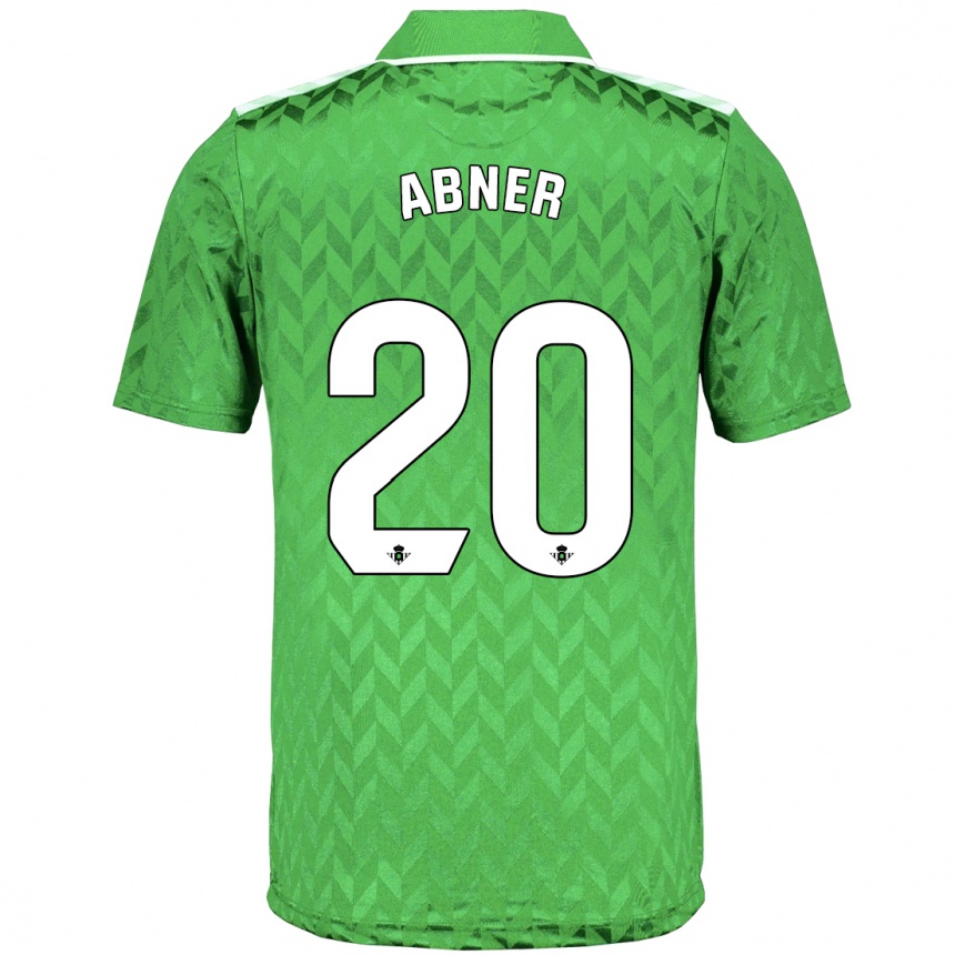 Niño Fútbol Camiseta Abner #20 Verde 2ª Equipación 2023/24