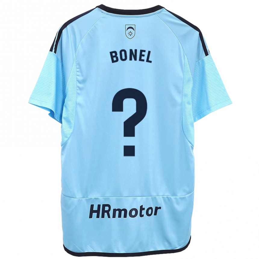 Niño Fútbol Camiseta Aimar Bonel #0 Azul 2ª Equipación 2023/24