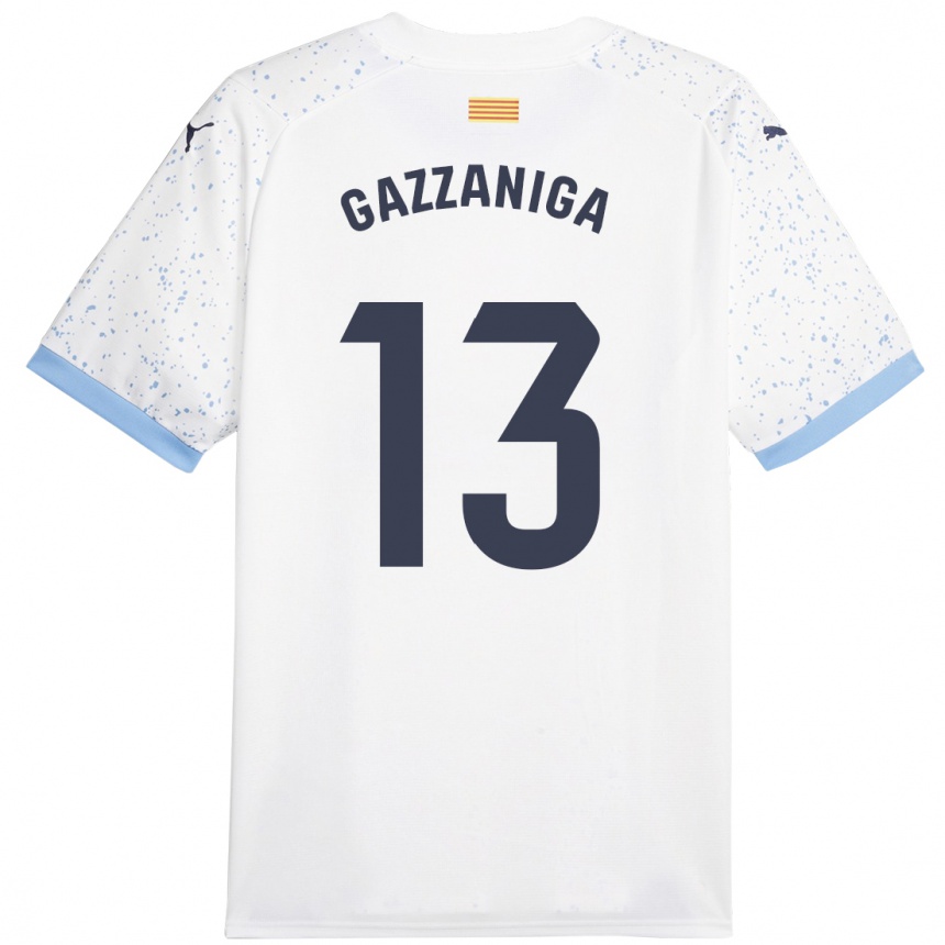 Niño Fútbol Camiseta Paulo Gazzaniga #13 Blanco 2ª Equipación 2023/24