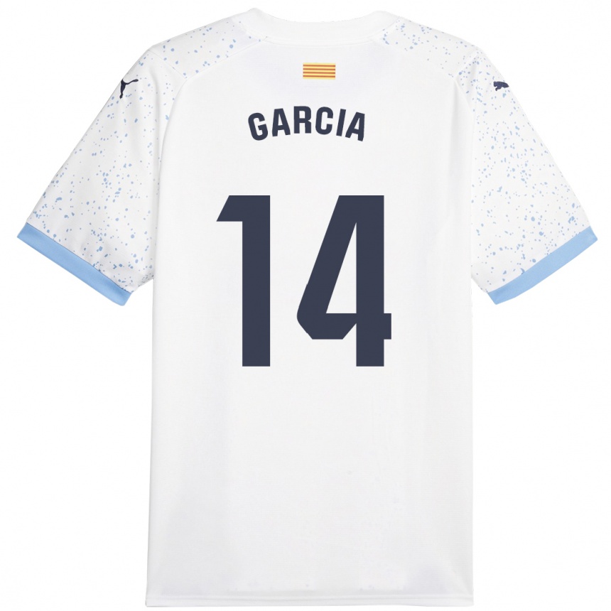 Niño Fútbol Camiseta Aleix García #14 Blanco 2ª Equipación 2023/24