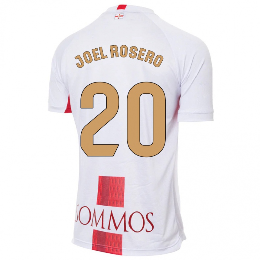 Niño Fútbol Camiseta Alexis Joel Rosero #20 Blanco 2ª Equipación 2023/24