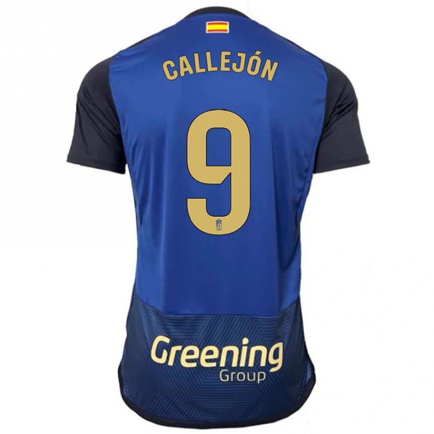 Niño Fútbol Camiseta José Callejón #9 Armada 2ª Equipación 2023/24