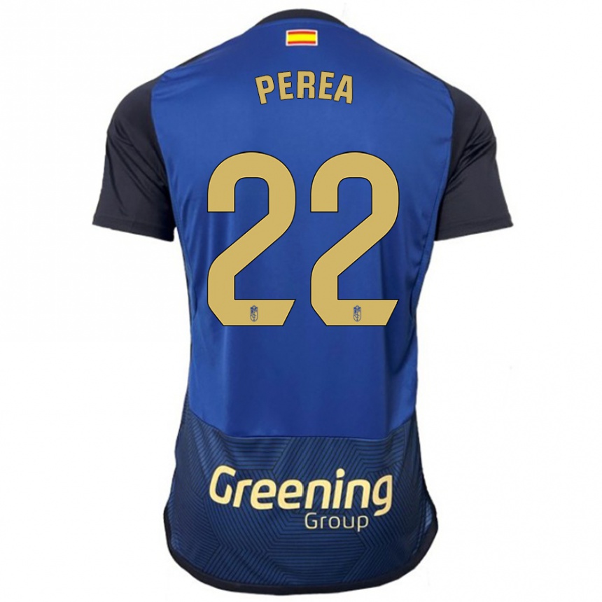 Niño Fútbol Camiseta Alberto Perea #22 Armada 2ª Equipación 2023/24