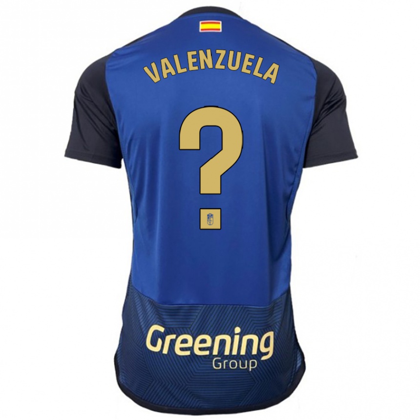 Niño Fútbol Camiseta Adrián Valenzuela #0 Armada 2ª Equipación 2023/24