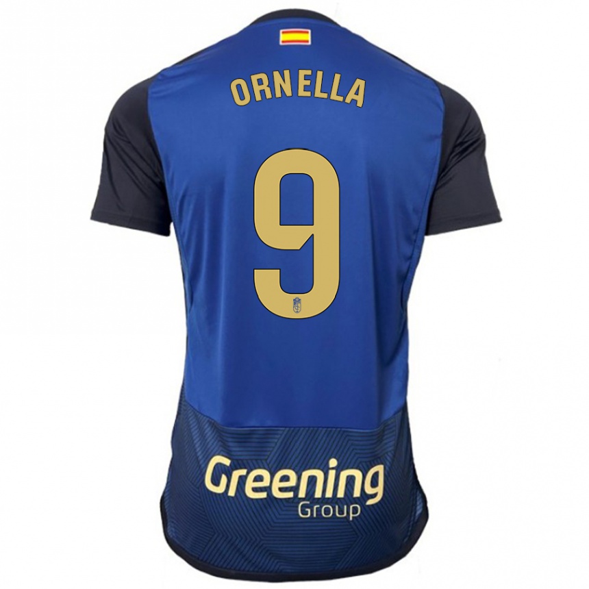 Niño Fútbol Camiseta Ornella María Vignola Cabot #9 Armada 2ª Equipación 2023/24