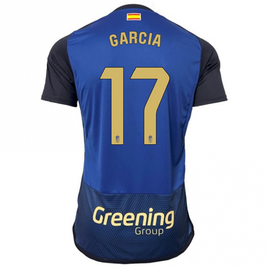 Niño Fútbol Camiseta Naima García #17 Armada 2ª Equipación 2023/24