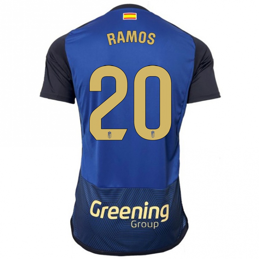 Niño Fútbol Camiseta Lucía Ramos #20 Armada 2ª Equipación 2023/24