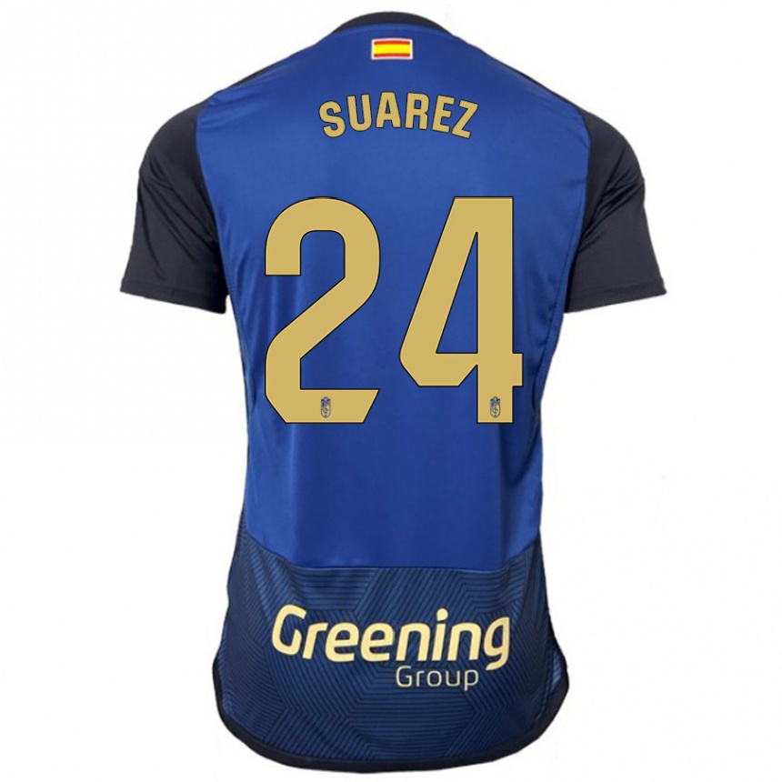 Niño Fútbol Camiseta Carlota Suárez #24 Armada 2ª Equipación 2023/24