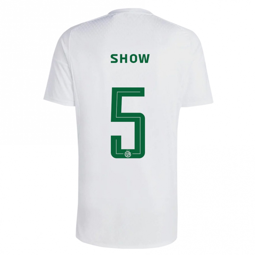 Niño Fútbol Camiseta Show #5 Verde Azul 2ª Equipación 2023/24