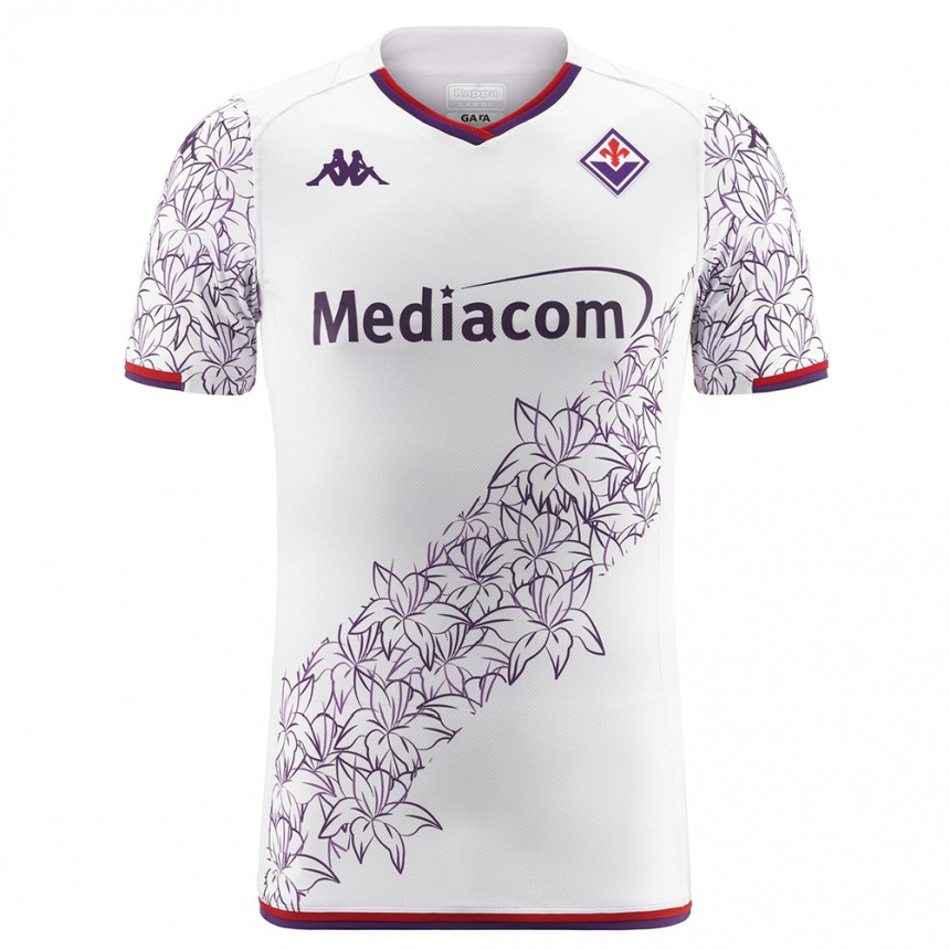 Niño Fútbol Camiseta Mattia Ievoli #33 Blanco 2ª Equipación 2023/24