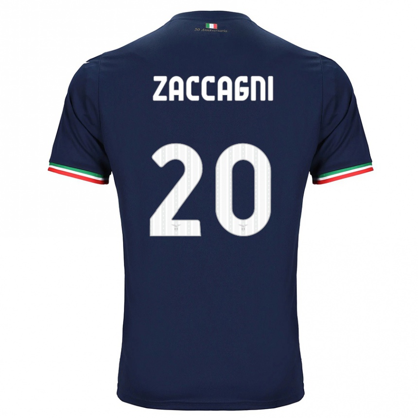 Niño Fútbol Camiseta Mattia Zaccagni #20 Armada 2ª Equipación 2023/24