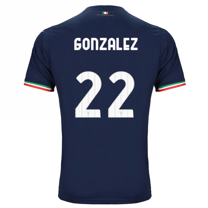 Niño Fútbol Camiseta Diego González #22 Armada 2ª Equipación 2023/24