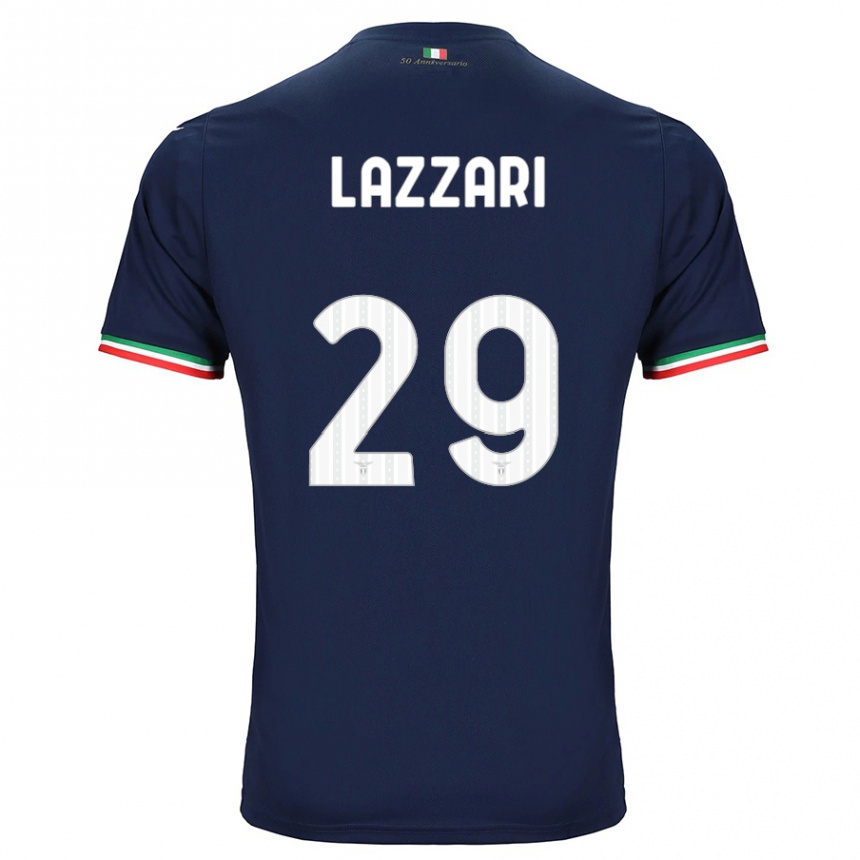 Niño Fútbol Camiseta Manuel Lazzari #29 Armada 2ª Equipación 2023/24