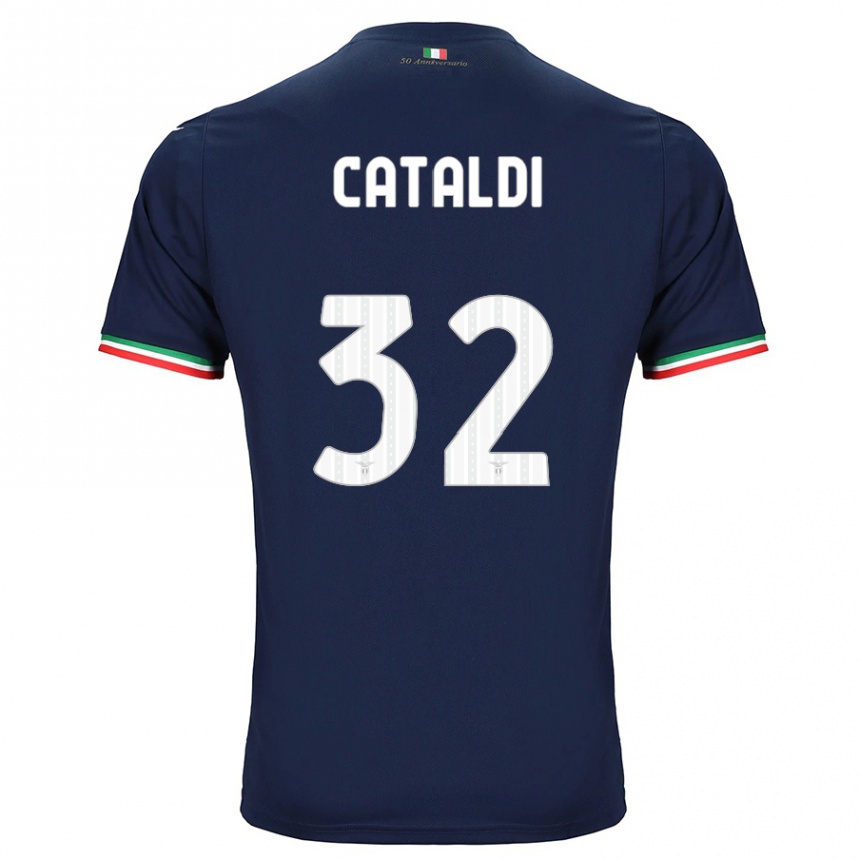 Niño Fútbol Camiseta Danilo Cataldi #32 Armada 2ª Equipación 2023/24