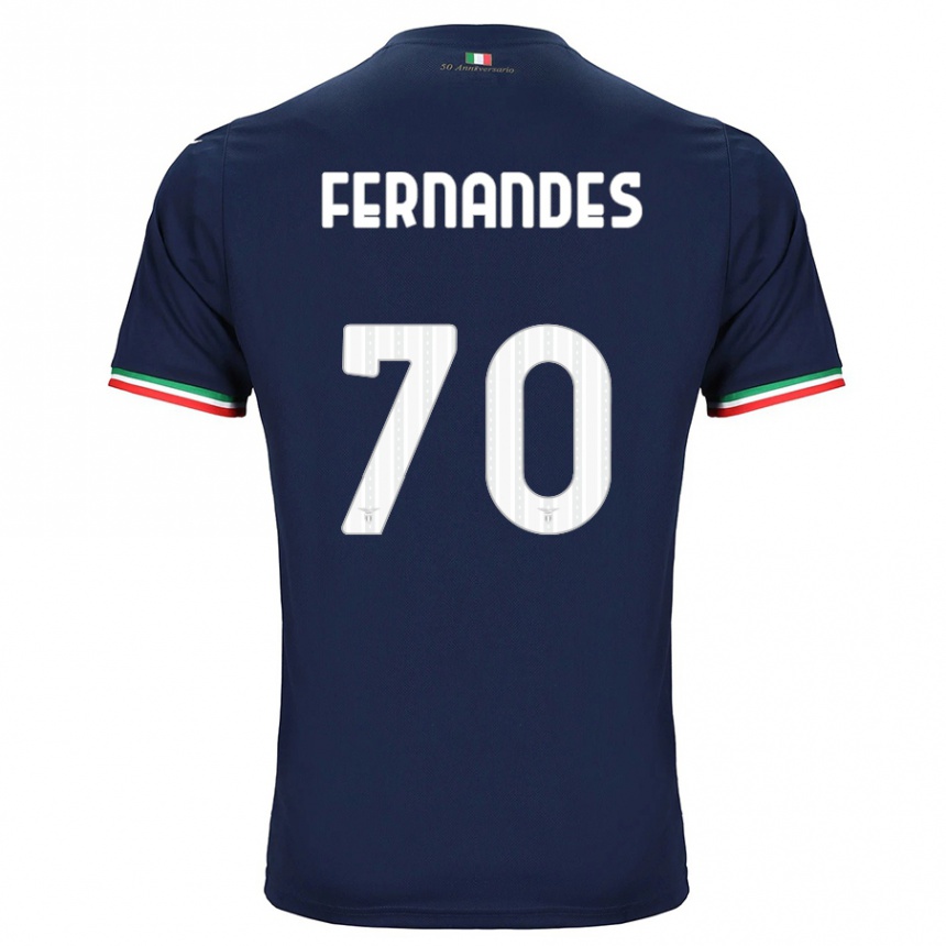 Niño Fútbol Camiseta Saná Fernandes #70 Armada 2ª Equipación 2023/24