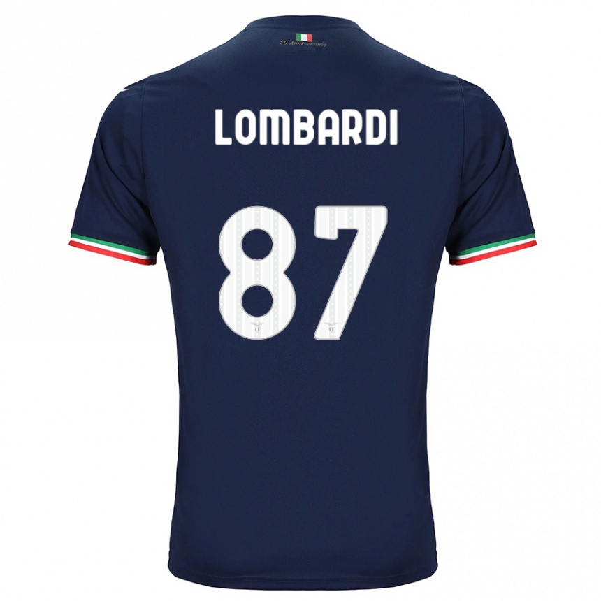 Niño Fútbol Camiseta Cristiano Lombardi #87 Armada 2ª Equipación 2023/24