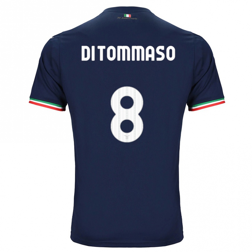 Niño Fútbol Camiseta Leonardo Di Tommaso #8 Armada 2ª Equipación 2023/24