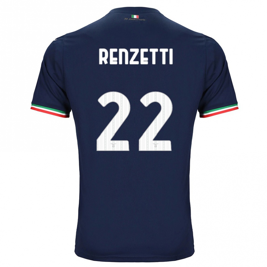 Niño Fútbol Camiseta Davide Renzetti #22 Armada 2ª Equipación 2023/24